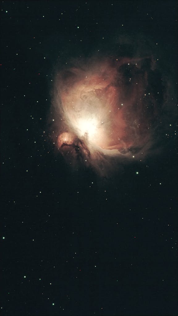 Captivating view of the Orion Nebula, showcasing cosmic wonders and deep space beauty.